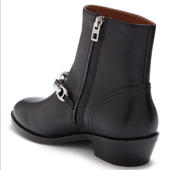 Allen Sigchn Black Coach Booties - Picture 2 of 6